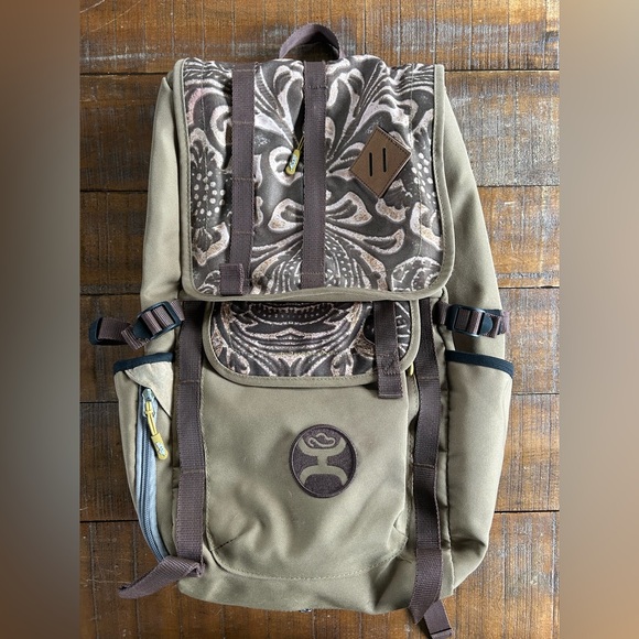 HOOEY Western Wear Large Full Size Backpack - Picture 1 of 7